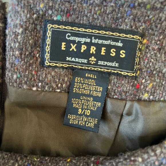 Vintage Wool skirt / Express Compagnie Internationale - Picture 5 of 5